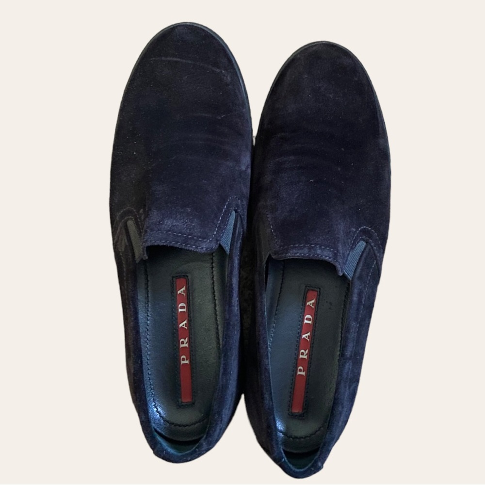 Prada suede shoes